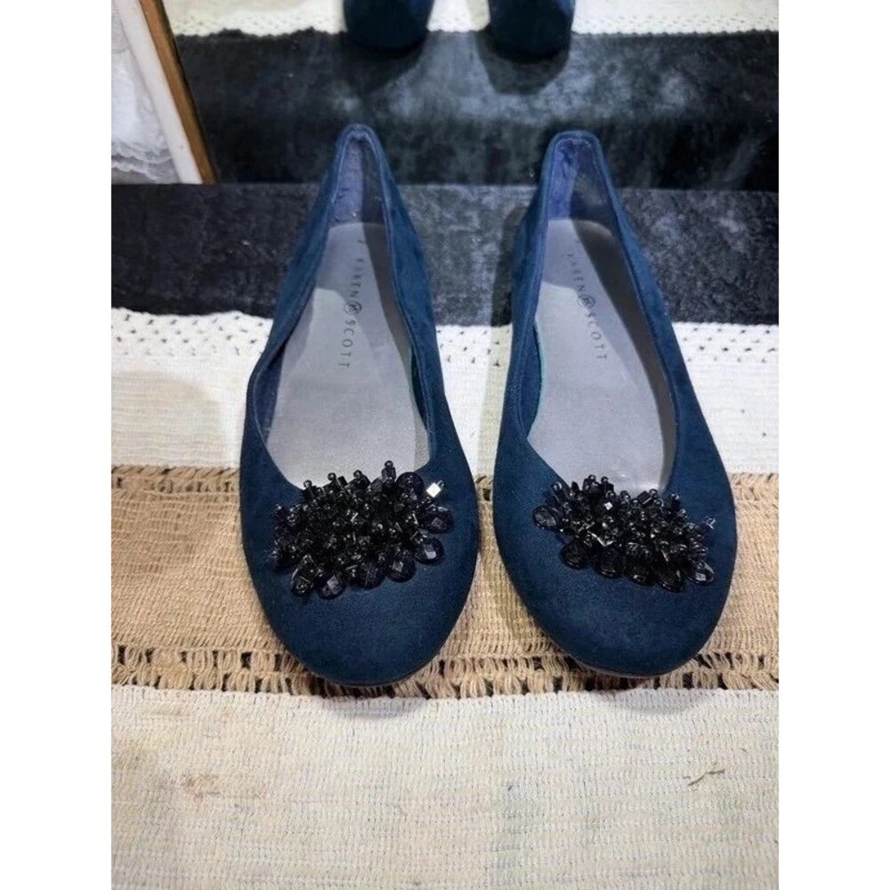 Karen Scott Women  Navy Blue  Shoes Size US 8 -Used (good condition)